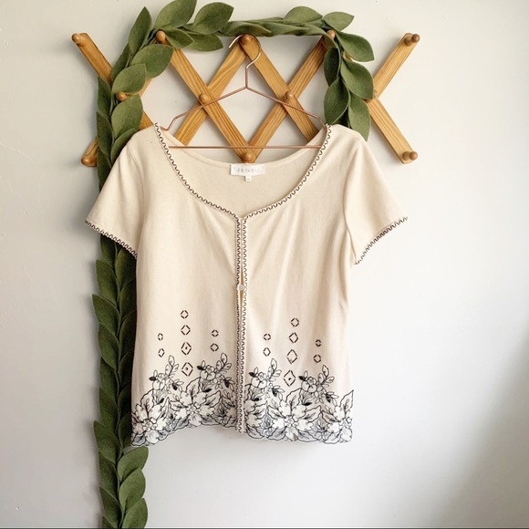 Escada Cashmere Blend Beaded Sweater